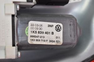 Volkswagen Jetta V Alzacristalli della portiera posteriore con motorino 1K5839461