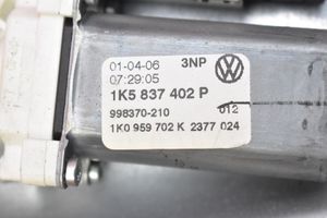 Volkswagen Jetta V Etuoven ikkunan nostin moottorilla 1K5837462B