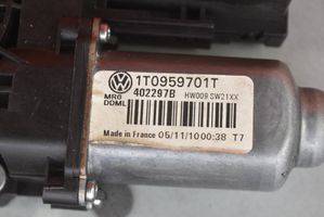 Volkswagen Touran II Mécanisme de lève-vitre avec moteur 1T0837730AN