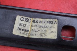 Audi Q7 4L Передний комплект электрического механизма для подъема окна 4L0837462A