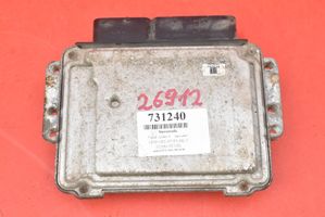 Opel Astra H Relay mounting block 98074154