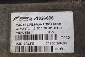 Fiat Punto (199) Releen moduulikiinnike 51826696