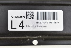 Nissan Murano Z50 Scatola di montaggio relè MEC63-740
