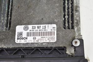 Volkswagen PASSAT B6 Rėlių montavimo blokas 3C0907115T