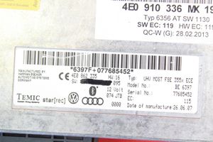 Audi Q7 4L Scatola di montaggio relè 4E0910336MX