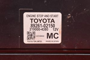 Toyota Corolla E10 Rėlių montavimo blokas 89261-02150