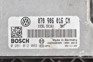 Volkswagen Phaeton Rėlių montavimo blokas 070906016CM