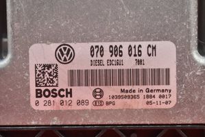 Volkswagen Phaeton Releen moduulikiinnike 070906016CM