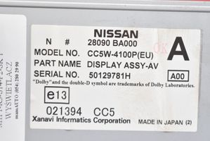 Nissan Primera Radio/CD/DVD/GPS-pääyksikkö 28090BA000