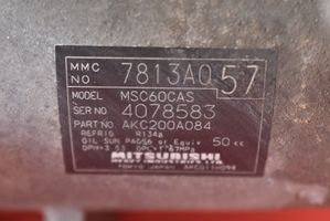 Mitsubishi Lancer VIII Ilmastointilaitteen kompressorin pumppu (A/C) 7813A057