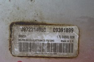 Opel Astra H Komputer / Sterownik ECU silnika 09391899