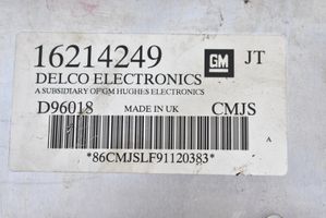 Opel Tigra A Unité de commande, module ECU de moteur 16214249