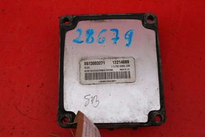 Opel Astra G Komputer / Sterownik ECU silnika 12214089