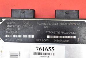 Citroen Berlingo Centralina/modulo motore ECU 9650359580