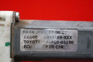 Toyota Corolla E120 E130 Elektryczny podnośnik szyby drzwi przednich 6981002150