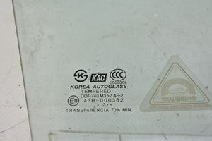 Hyundai Elantra Etuoven ikkunalasi, neliovinen malli 