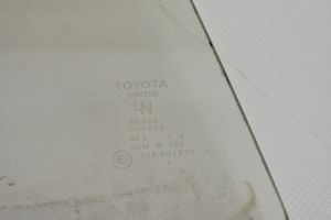 Toyota Camry Vetro del finestrino della portiera posteriore 