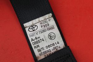 Toyota Auris E180 Pas bezpieczeństwa fotela przedniego 73360-02550