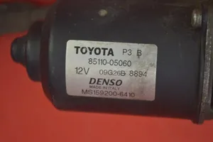 Toyota Avensis Verso Mechanizm i silniczek wycieraczek szyby przedniej / czołowej 85110-05060