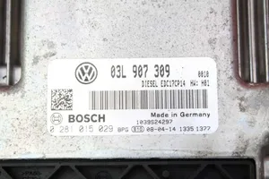 Volkswagen PASSAT B6 Unité de commande, module ECU de moteur 03L907309