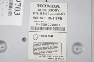Honda Accord Unité principale radio / CD / DVD / GPS 39540-TL4-G030-M