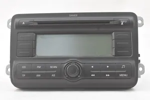 Skoda Fabia Mk2 (5J) Panel / Radioodtwarzacz CD/DVD/GPS 5J0035161A