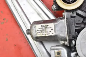 Toyota Auris E180 Mécanisme lève-vitre de porte arrière avec moteur 85720-02440-B