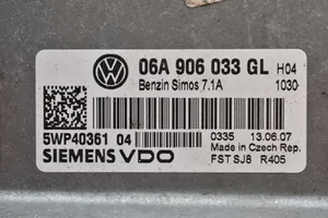 Volkswagen Golf V Unité de commande, module ECU de moteur 06A906033GL