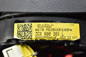Volkswagen PASSAT CC Poduszka powietrzna Airbag kierownicy 3C8880201L