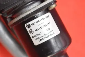 Volkswagen Polo Mechanizm i silniczek wycieraczek szyby przedniej / czołowej 6Q1955023E