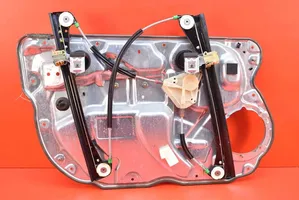 Volkswagen Polo Front door window regulator with motor 6Q4837756