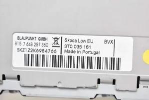 Skoda Superb B6 (3T) Unidad delantera de radio/CD/DVD/GPS 3T0035161