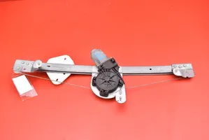 Dacia Logan I Front door window regulator with motor 400727D