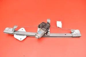 Dacia Logan I Front door window regulator with motor 400726D