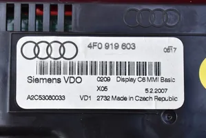 Audi A6 Allroad C6 Radio/CD/DVD/GPS-pääyksikkö 4F0919603