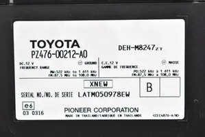 Toyota Yaris Panel / Radioodtwarzacz CD/DVD/GPS PZ476-00212-A0
