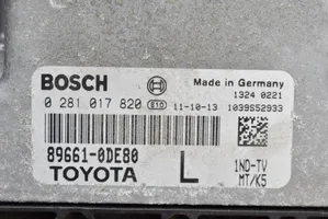 Toyota Yaris Komputer / Sterownik ECU silnika 89661-0DE80