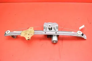 Renault Clio I Front door window regulator with motor 807213867R