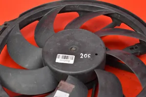 Peugeot 206 CC Ventilateur de refroidissement de radiateur électrique 9643386780