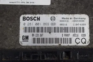 Opel Astra G Komputer / Sterownik ECU silnika 09133267