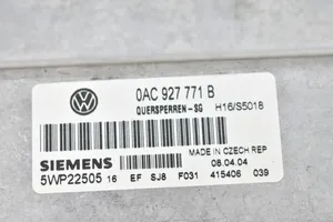 Volkswagen Touareg I Unité de commande, module ECU de moteur 0AC927771B