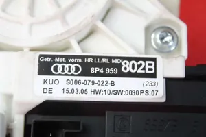 Audi A3 S3 A3 Sportback 8P Elektriskā loga pacelšanas mehānisma komplekts 8P4839630