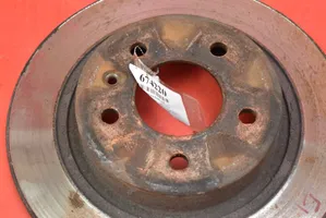 Opel Zafira C Rear brake disc 