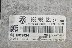 Seat Altea XL Motora vadības bloka ECU 03G906021SK