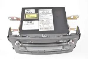 Toyota Auris 150 Panel / Radioodtwarzacz CD/DVD/GPS 86120-02520
