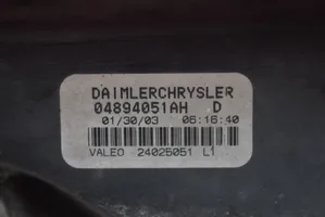 Chrysler Grand Voyager IV Tringlerie et moteur d'essuie-glace avant 04894051AH