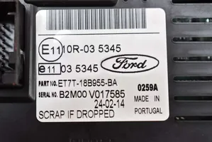 Ford Fiesta Unidad delantera de radio/CD/DVD/GPS ET7T-18B955-BA