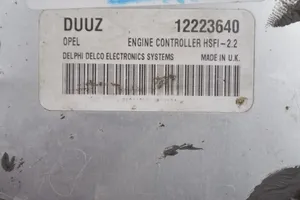 Opel Vectra C Motorsteuergerät ECU 