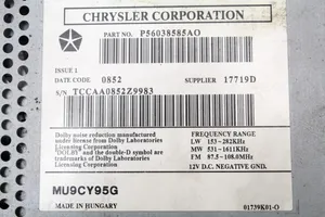 Chrysler Grand Voyager IV Unité principale radio / CD / DVD / GPS P56038585AO