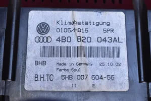 Audi A6 Allroad C5 Oro kondicionieriaus/ klimato/ pečiuko valdymo blokas (salone) 4B0820043AL